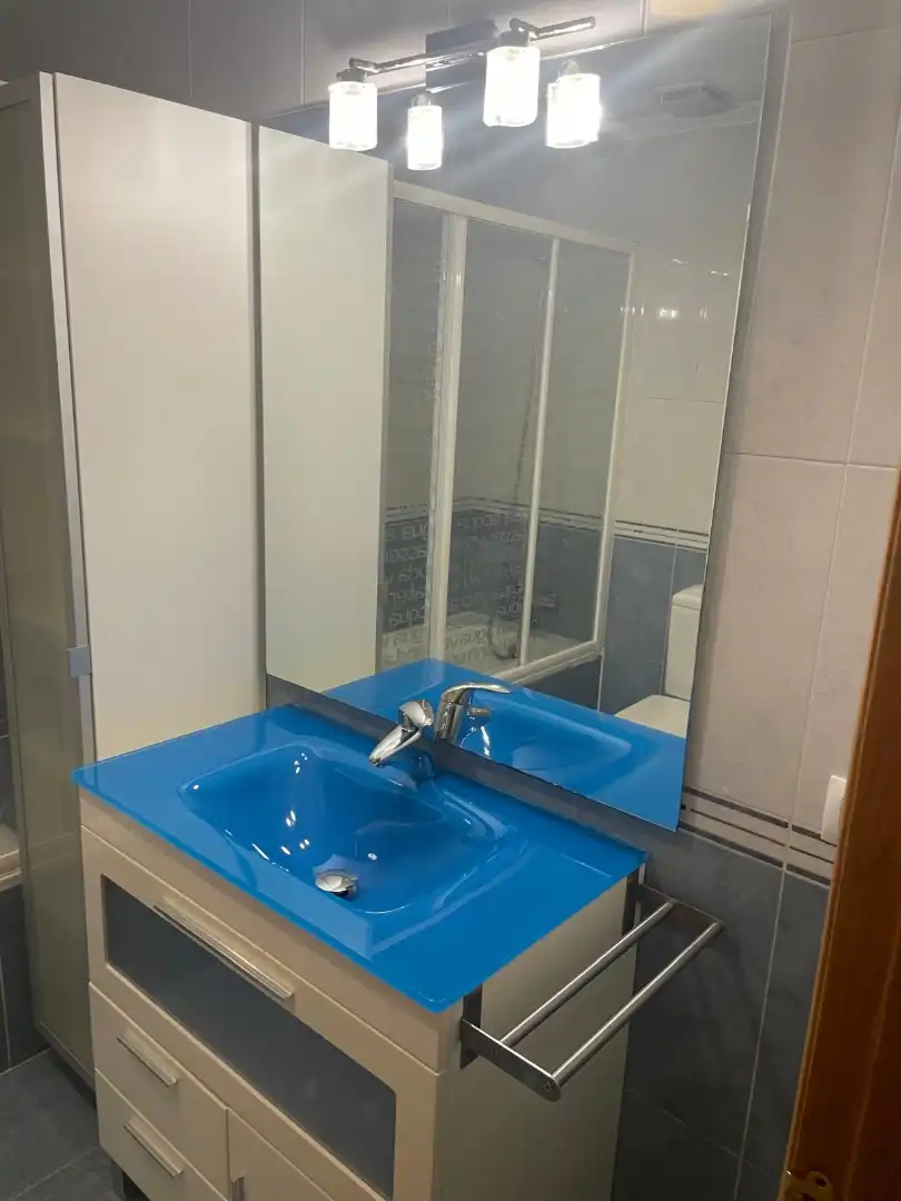 Badezimmer von Wohnungen zum Verkauf in Calahorra mit Heizung, Parkett und Abstellraum