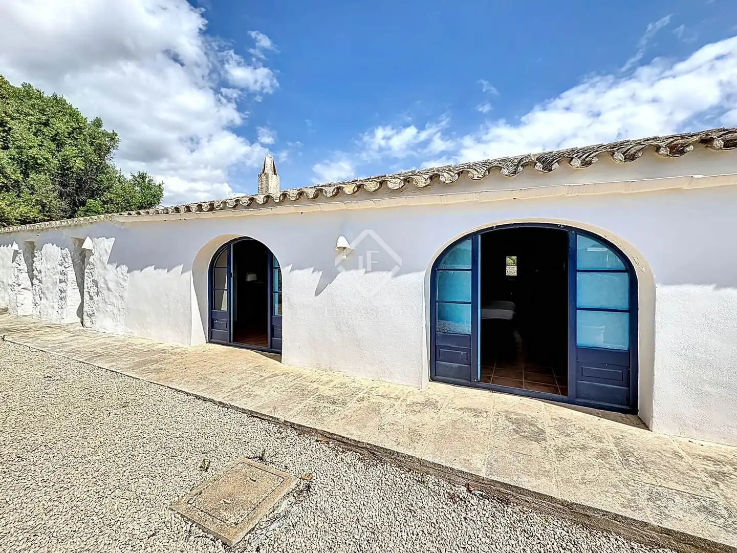 Vista exterior de Finca rústica en venta en Es Castell con Aire acondicionado, Calefacción y Jardín privado
