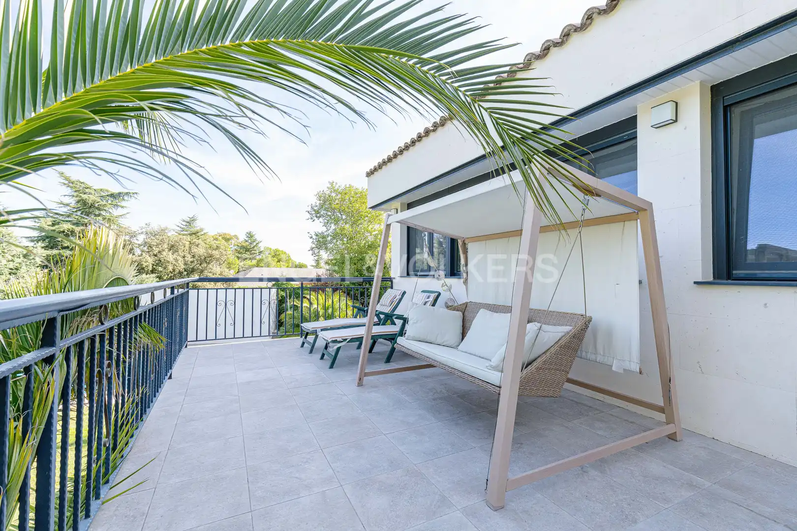 Terraza de Casa o chalet en venta en Boadilla del Monte con Aire acondicionado, Calefacción y Jardín privado