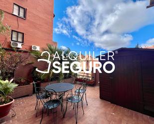 Terrace of Flat to rent in  Madrid Capital  with Air Conditioner, Terrace and Swimming Pool