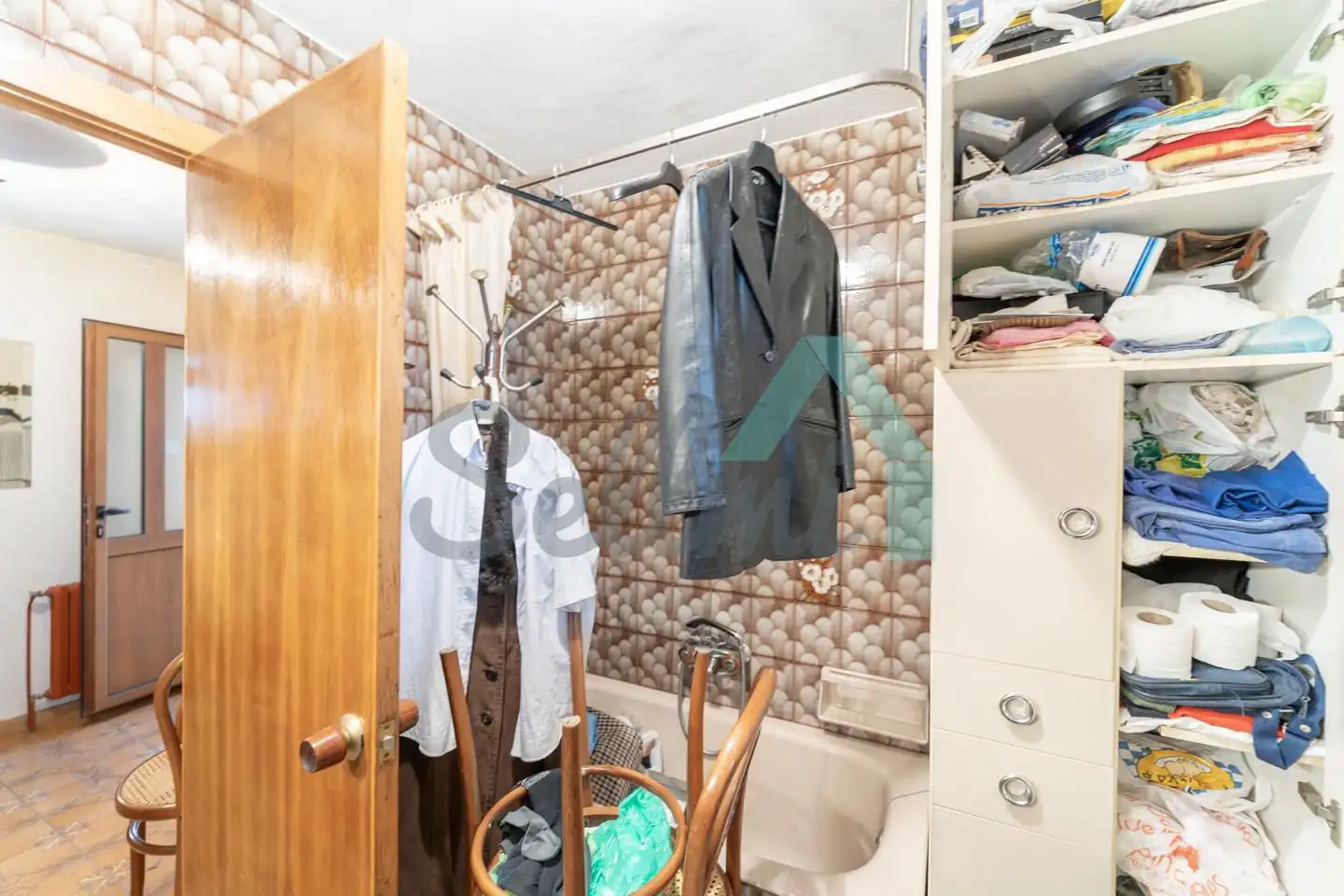 Dormitori de Casa adosada en venda en Oviedo  amb Calefacció, Terrassa i Traster