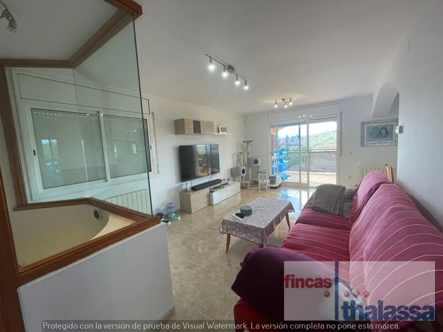 Living room of Houses for sale in Lloret de Mar  with Air Conditioner, Heating and Private garden