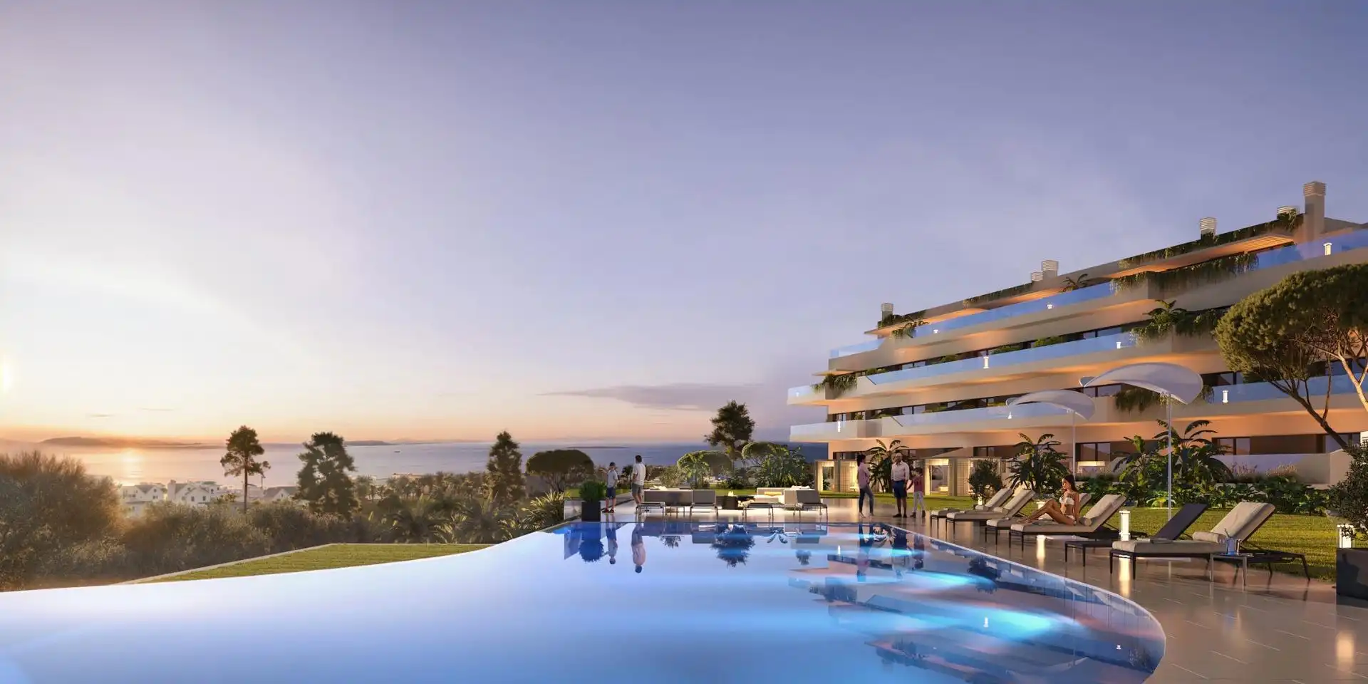 Penthouse with pool for sale in El Faro de Calaburra - Chaparral, imagen 2