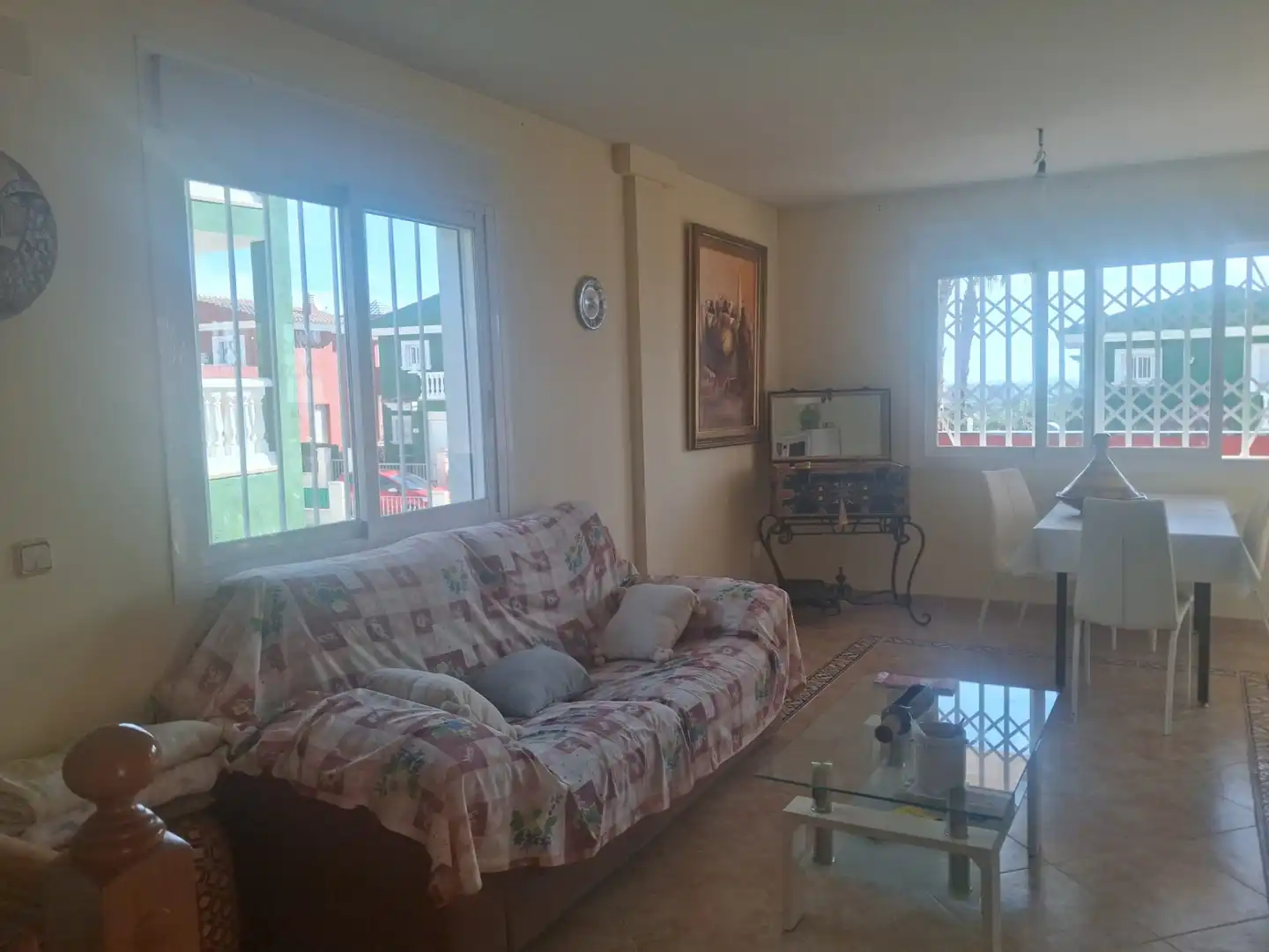 Sala de estar de Casa o chalet de alquiler en Peñíscola / Peníscola con Jardín privado, Terraza y Piscina