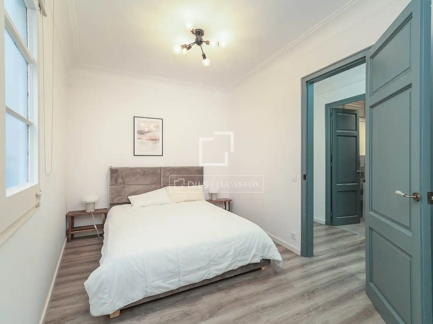 Bedroom of Flat for sale in Barcelona  with Air Conditioner, Terrace and Furnished