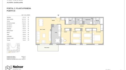 Foto 2 de Pis en venda a    Calle Gabriel García Márquez, Alovera, Guadalajara