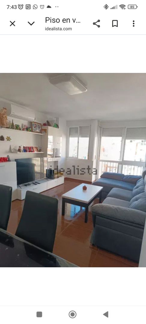 Sala d'estar de Pis en venda en  Sevilla Capital amb Moblat