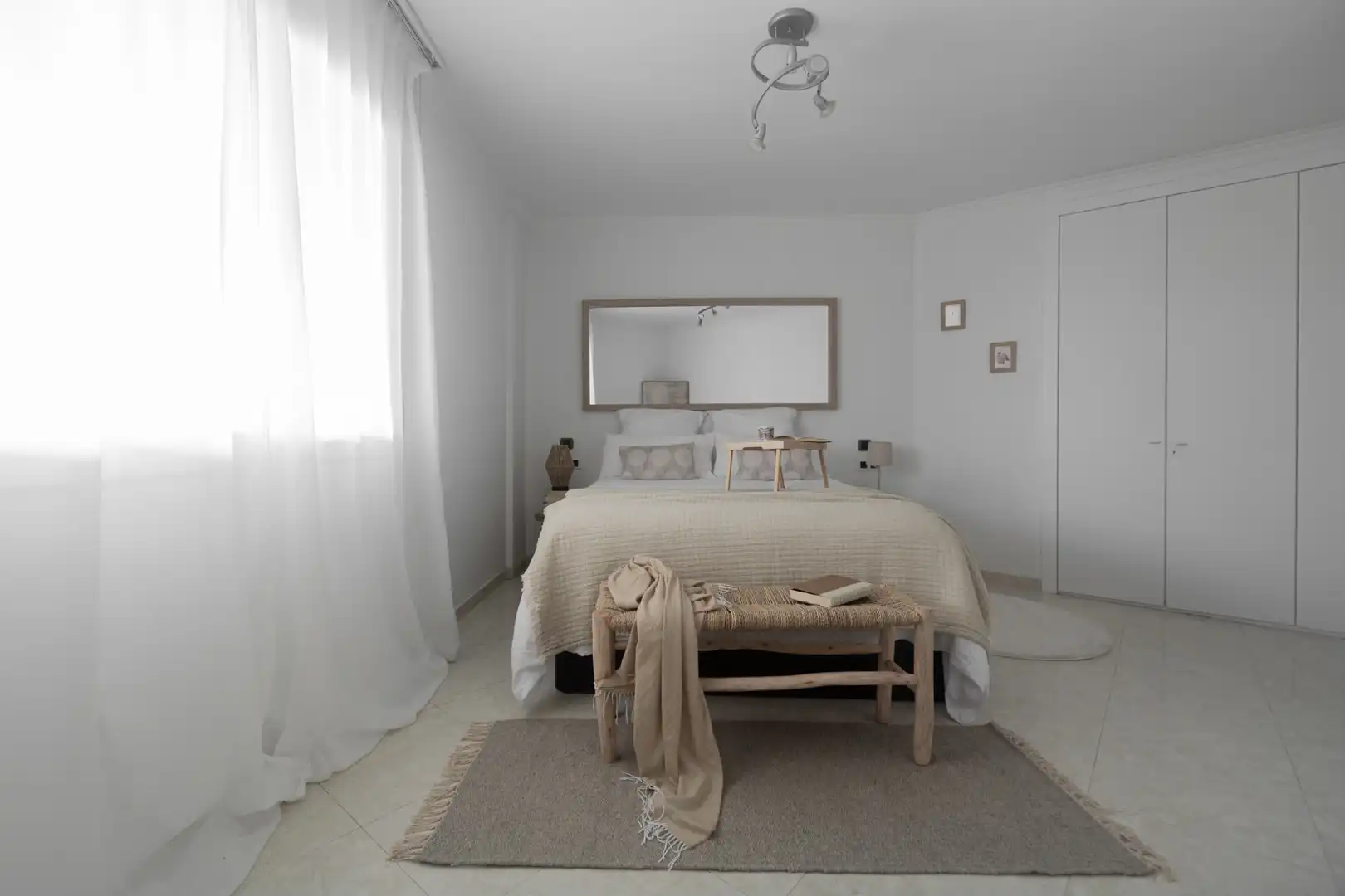 Schlafzimmer von Maisonette zum Verkauf in Rubí mit Klimaanlage, Heizung und Möbliert