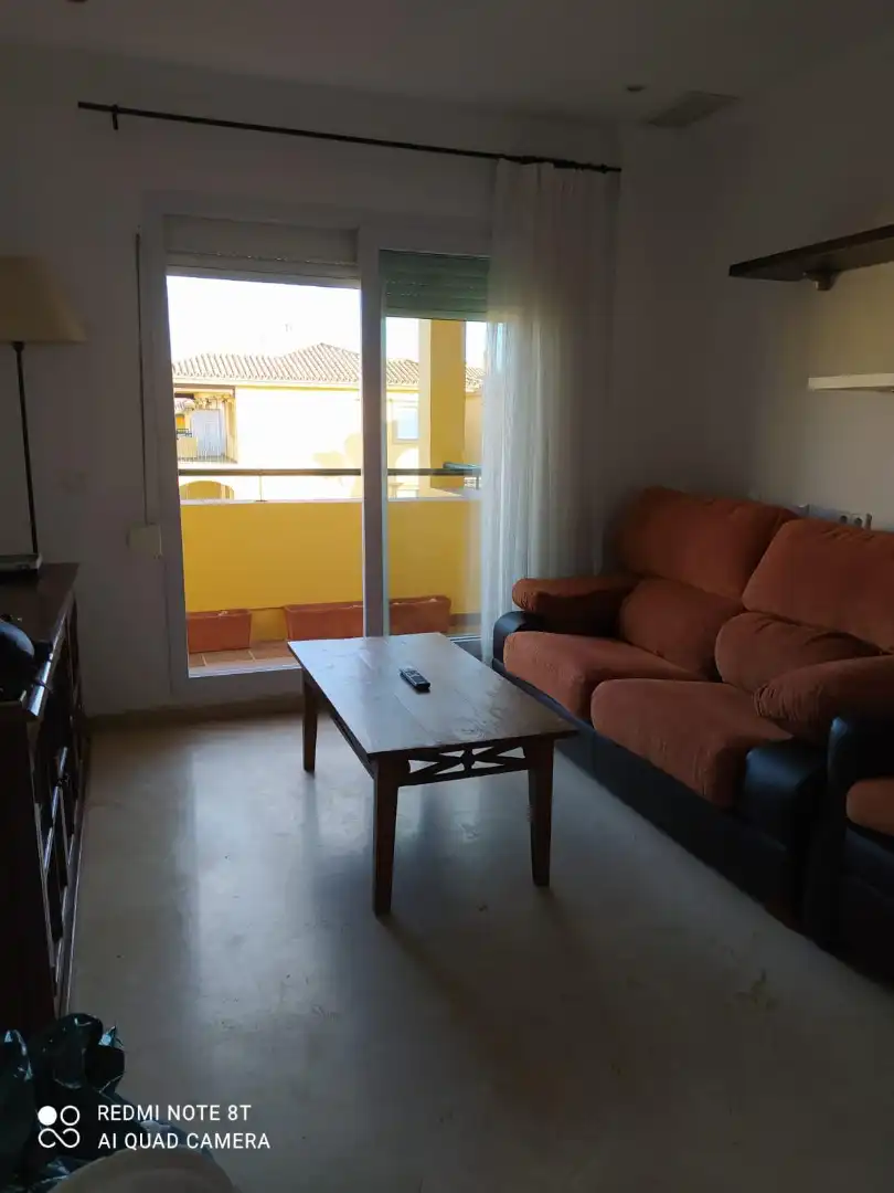 Living room of Flat for rent in Chiclana de la Frontera  with Air Conditioner, Furnished and Oven