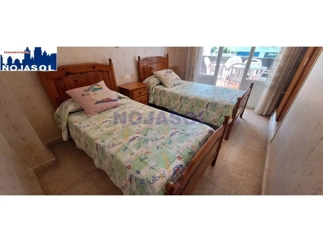 Bedroom of Flat for rent in Noja  with Terrace and Furnished
