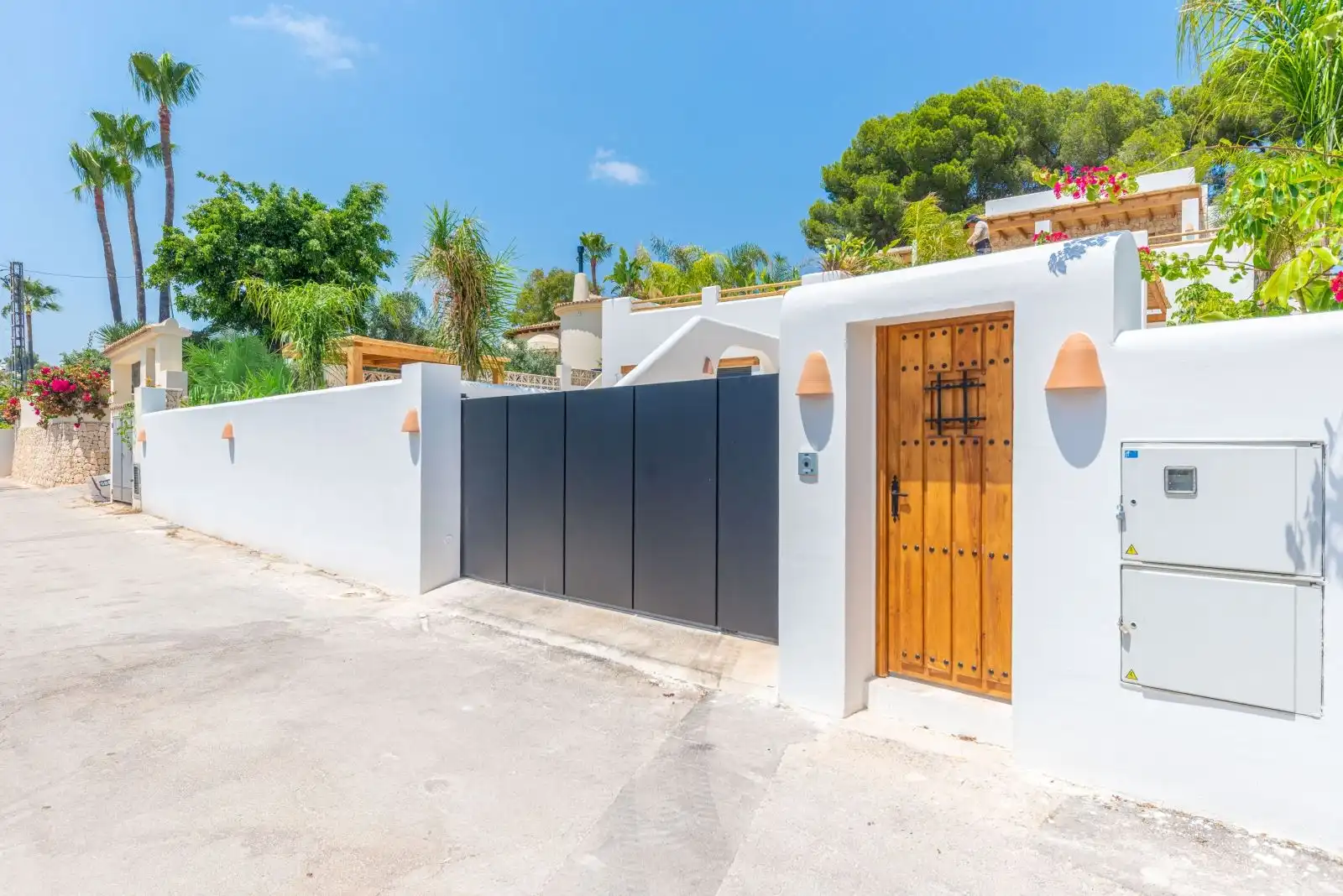 Vista exterior de Casa o xalet en venda en Moraira amb Aire condicionat, Calefacció i Terrassa