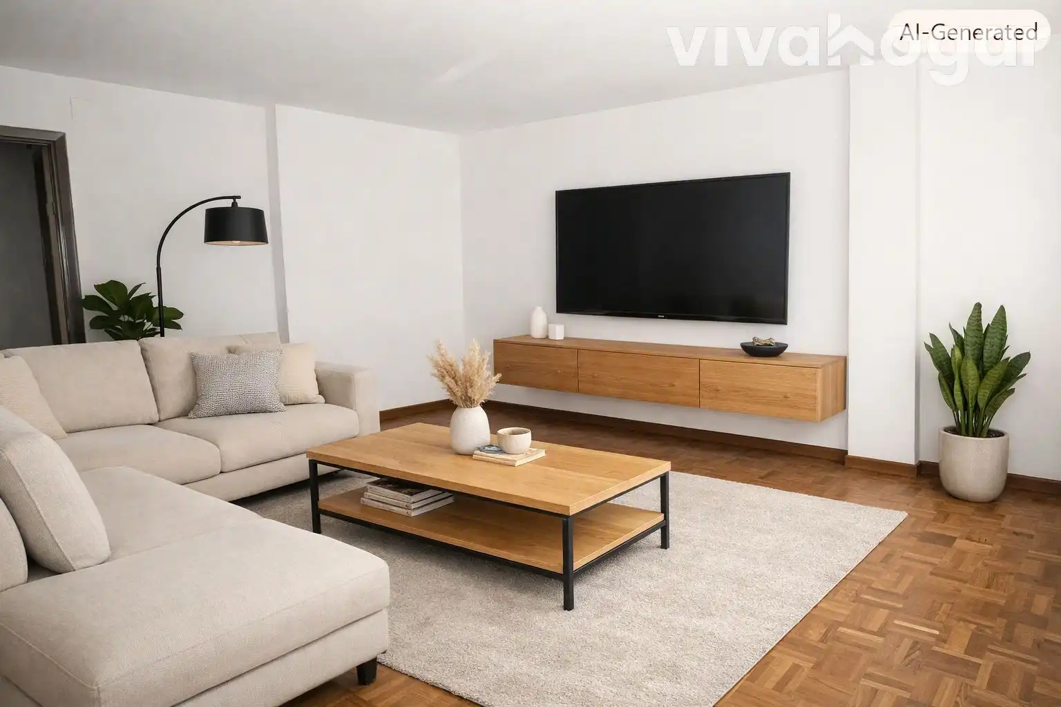 Sala de estar de Piso en venta en Fuenlabrada