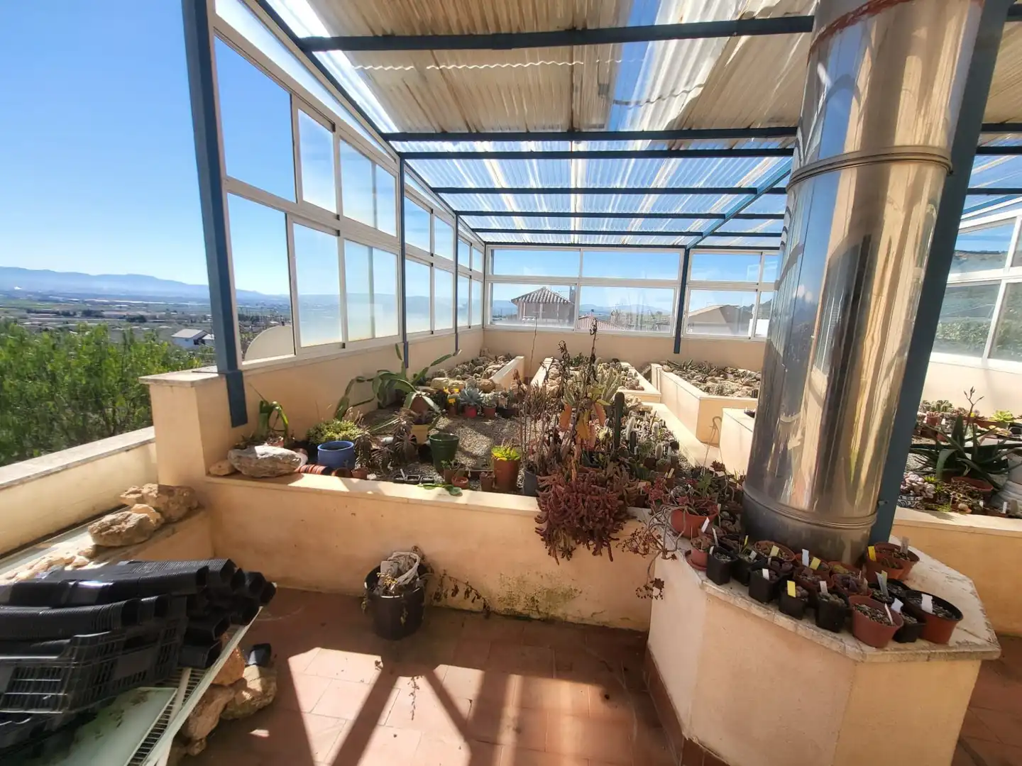 Terrassa de Casa o xalet en venda en Albolote amb Aire condicionat, Calefacció i Jardí privat