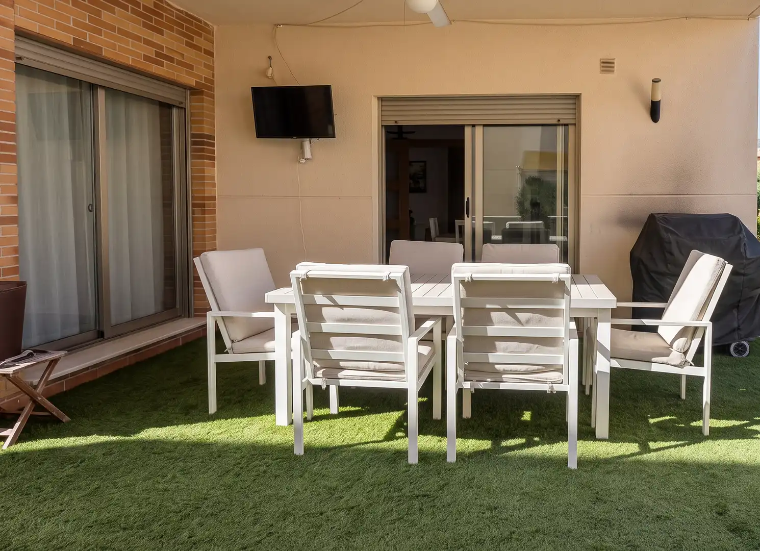 Terrassa de Casa o xalet en venda en La Alcayna