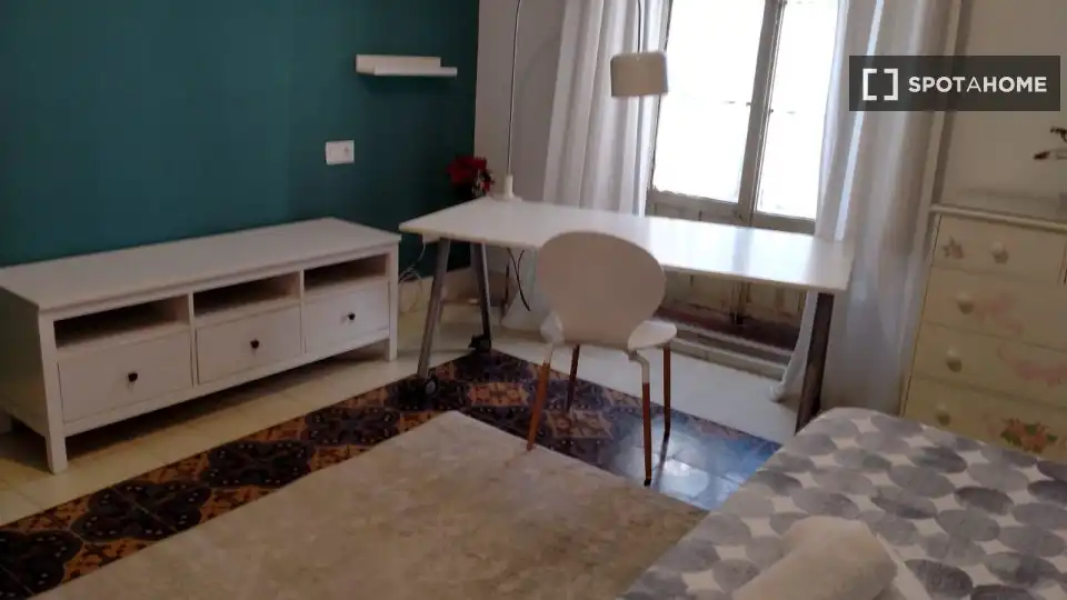 Sala de estar de Piso para compartir en Córdoba con Aire acondicionado, Calefacción y Terraza