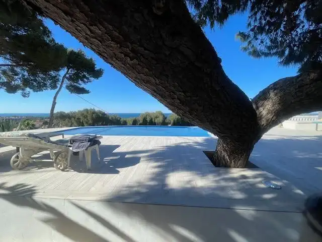 Piscina de Casa o chalet en venta en Dénia con Aire acondicionado, Calefacción y Jardín privado