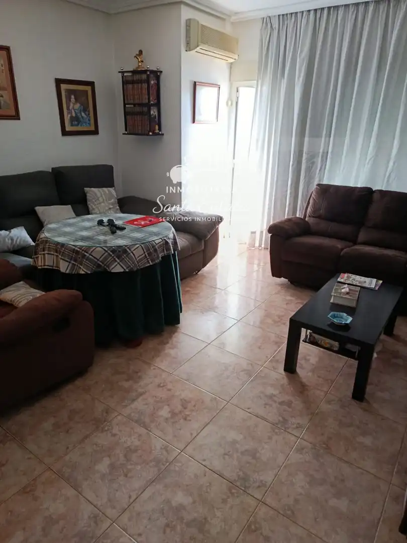 Sala d'estar de Pis en venda en Mérida amb Aire condicionat, Terrassa i Traster