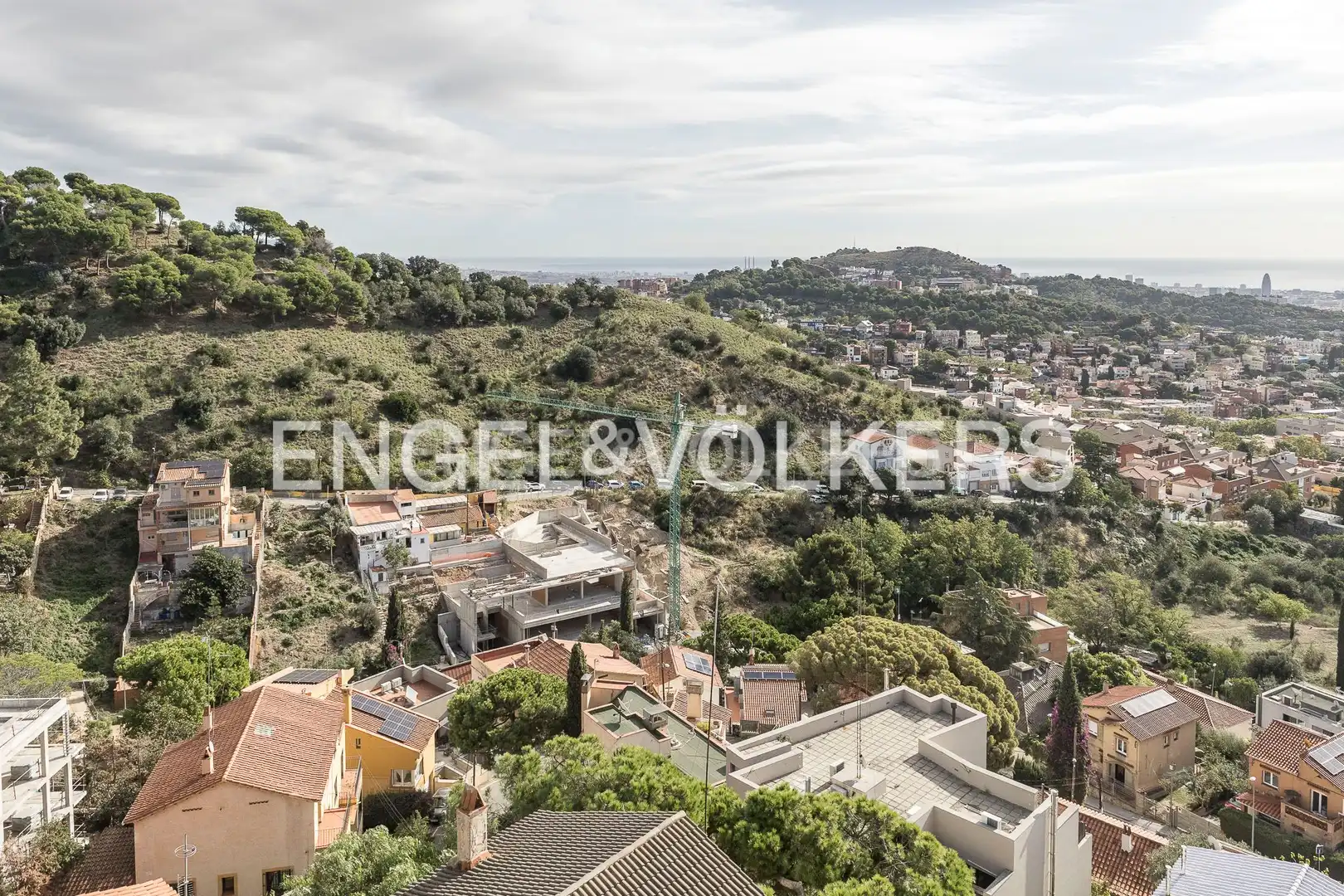Exterior view of Houses for sale in Barcelona  with Air Conditioner, Heating and Private garden