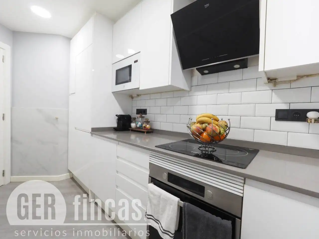 Kitchen of Flat for sale in Rubí  with Air Conditioner, Heating and Parquet flooring