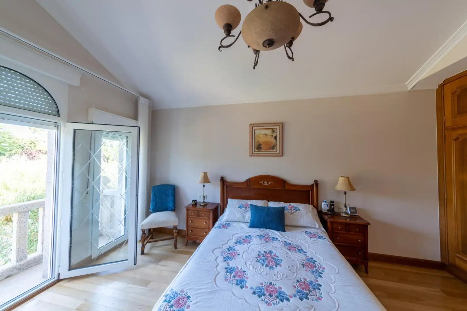 Habitación de Casa o chalet en venta en A Illa de Arousa  con Calefacción, Jardín privado y Terraza