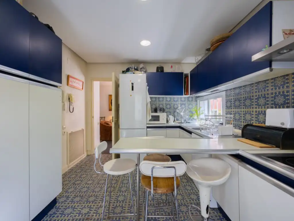 Cocina de Casa o chalet en venta en Madrid con Balcón