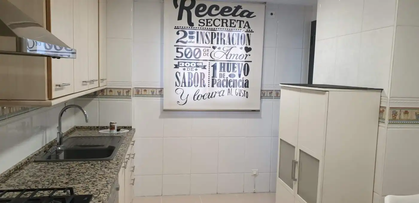 Kitchen of Flat for rent in Alicante / Alacant  with Air Conditioner, Terrace and Furnished
