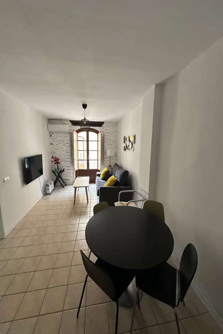 Sala d'estar de Apartament en venda en Málaga amb Terrassa i Balcó
