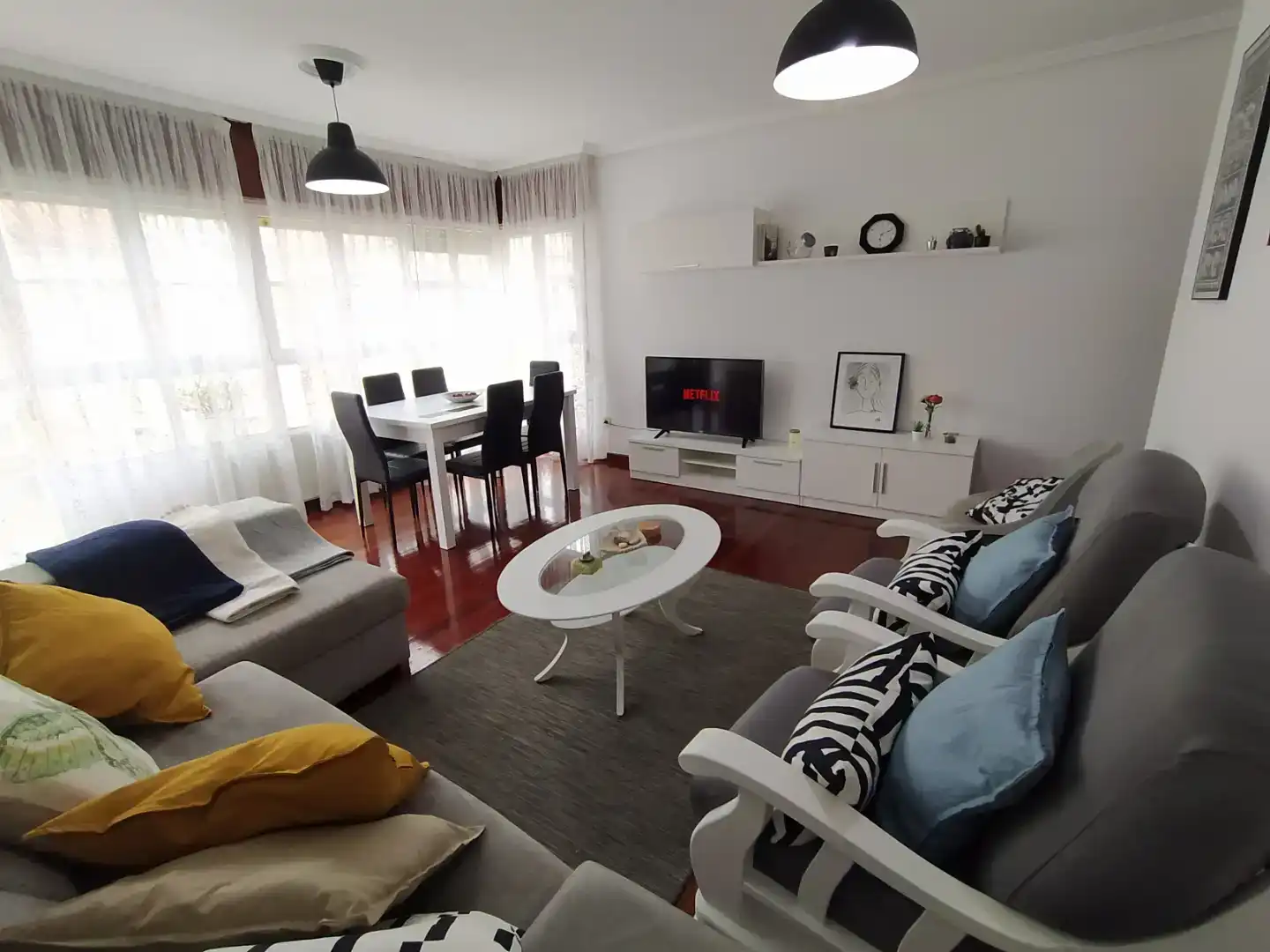Sala de estar de Dúplex en venta en Miengo