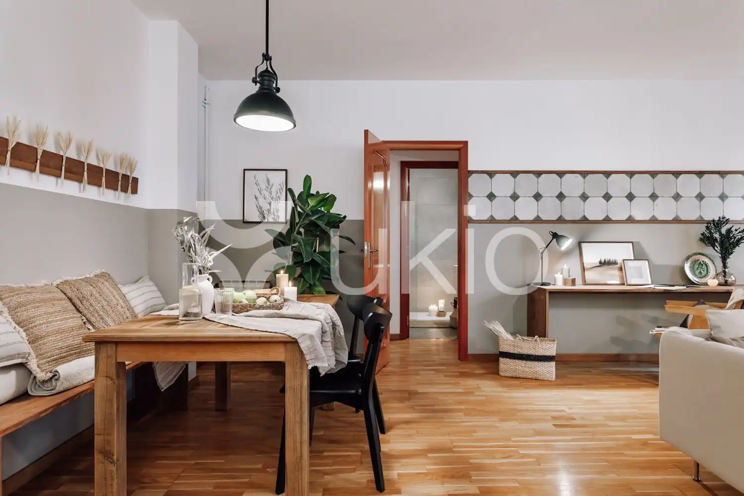 Kitchen of Apartments for rent in Barcelona  with Storage room, Furnished and Washing machine