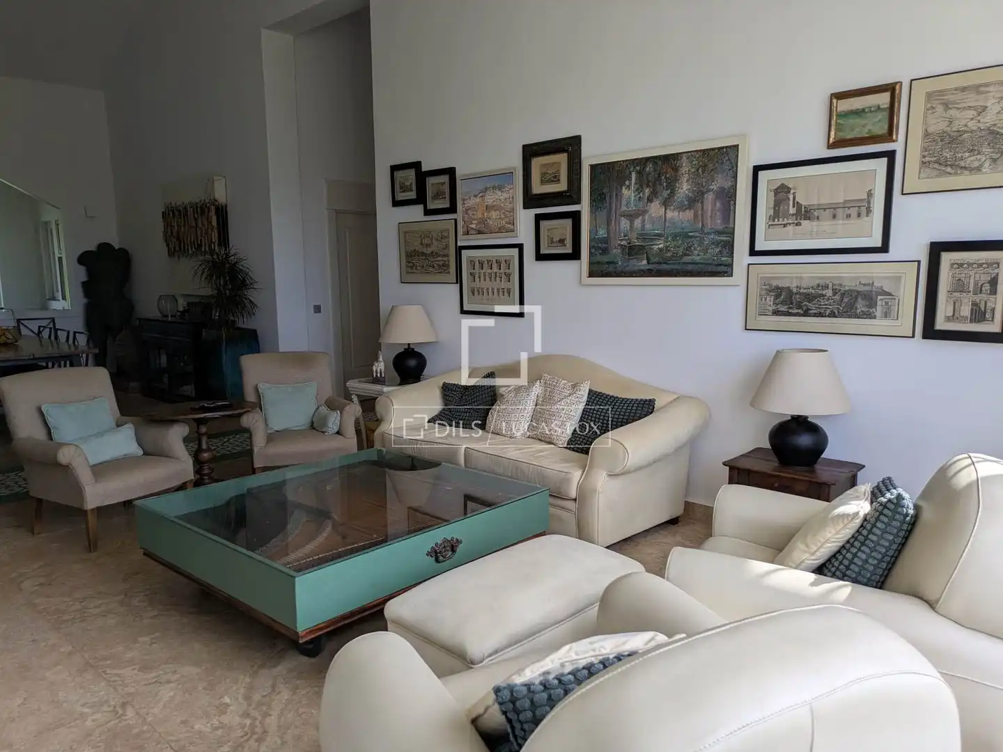 Sala d'estar de Finca rústica en venda en Malpica de Tajo amb Aire condicionat, Traster i Piscina