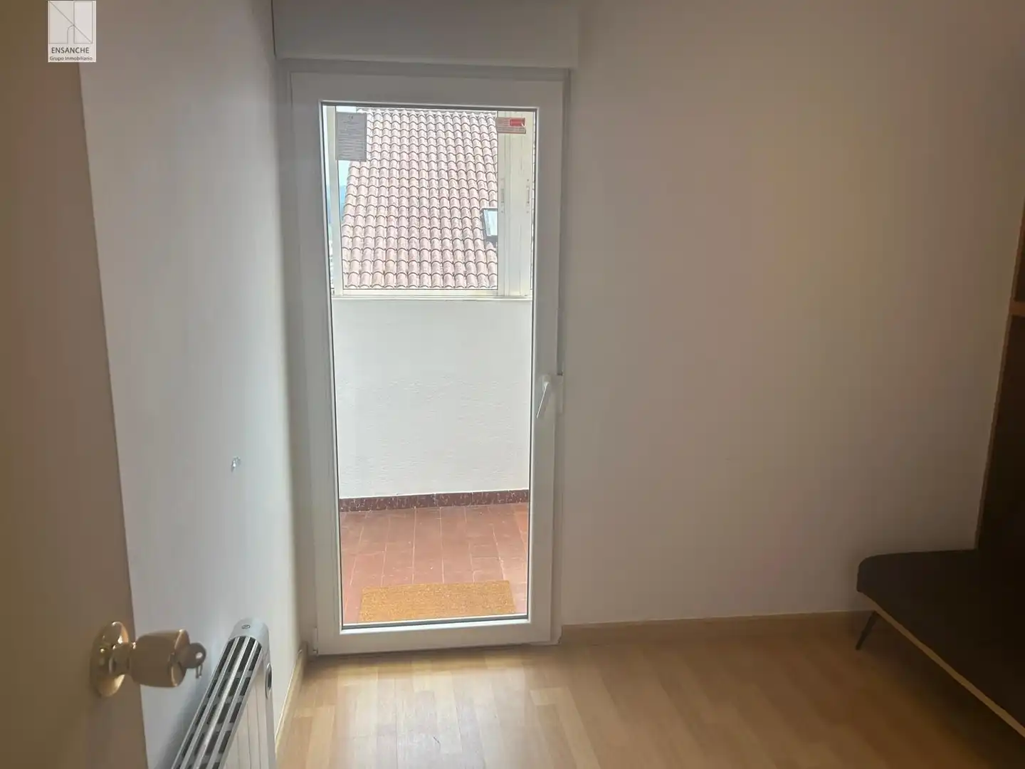 Balcony of Flat for rent in Santiago de Compostela   with Heating and Furnished