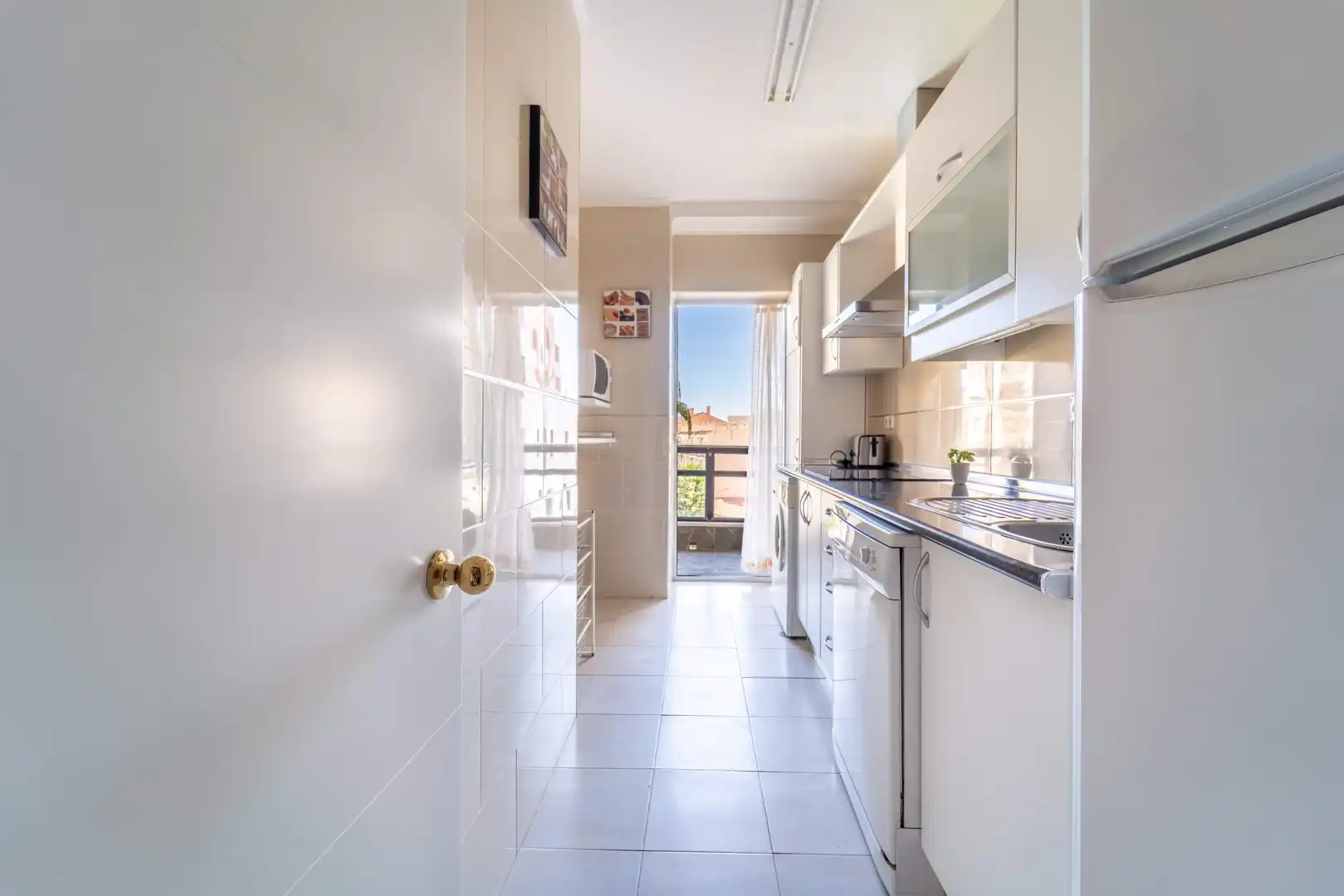 Cuina de Apartament en venda en Torremolinos amb Aire condicionat, Terrassa i Traster