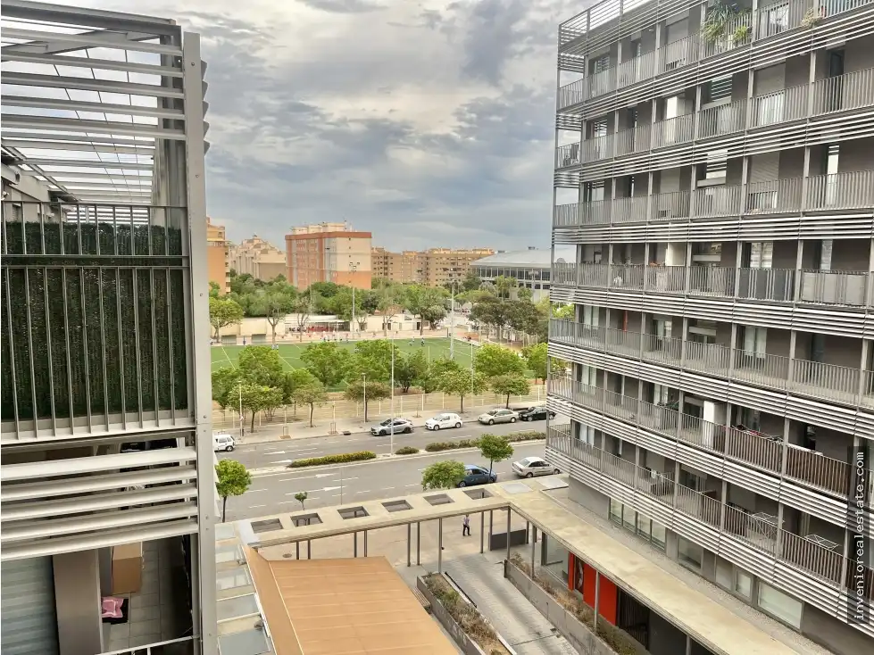 Exterior view of Flat for rent in Castellón de la Plana / Castelló de la Plana  with Furnished