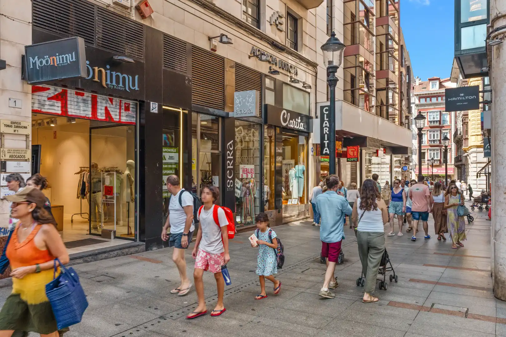 Außenansicht von Geschaftsraum zur Miete in Gijón  mit Klimaanlage