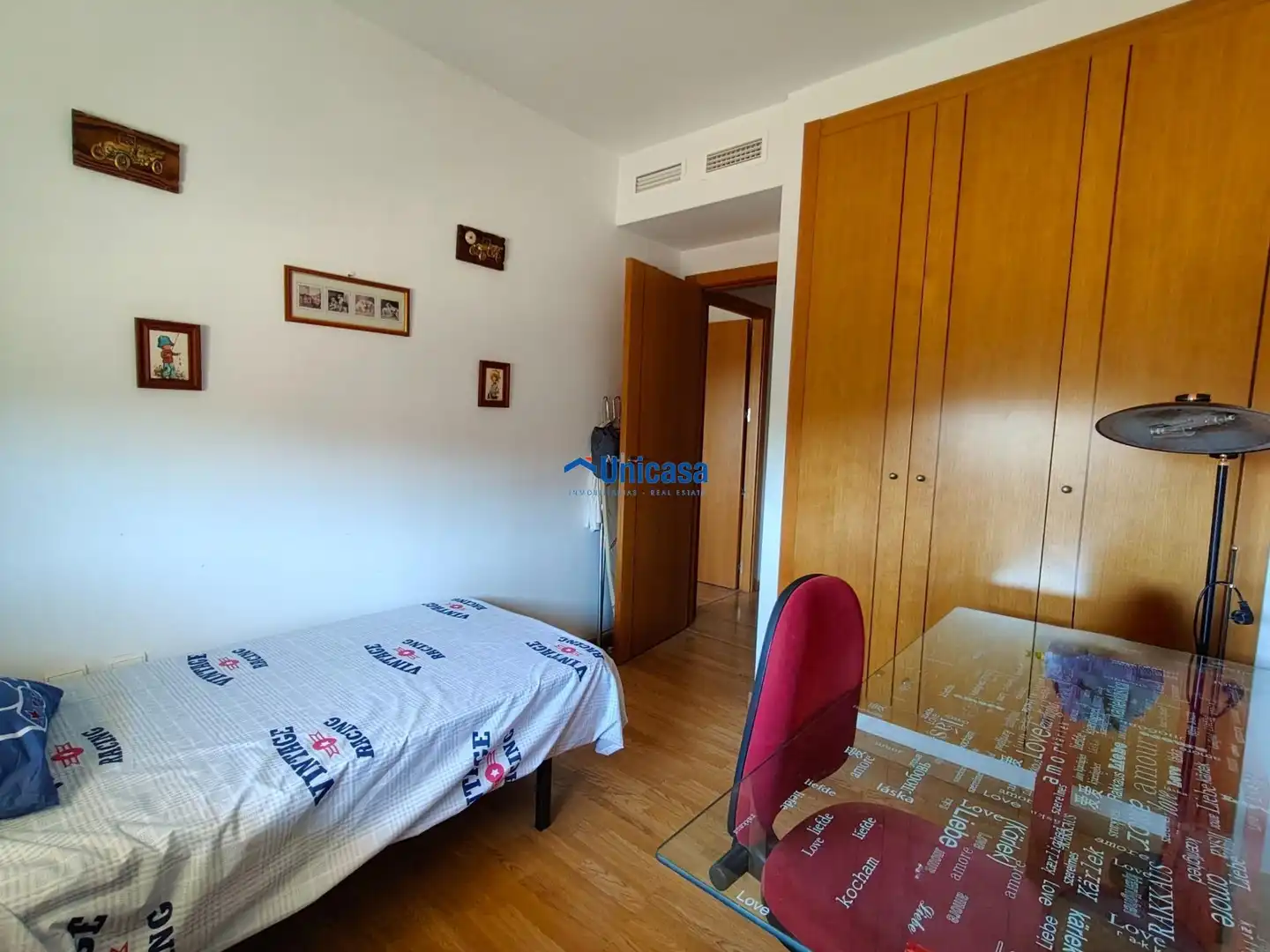 Bedroom of Flat for rent in Málaga  with Air Conditioner, Furnished and Community pool