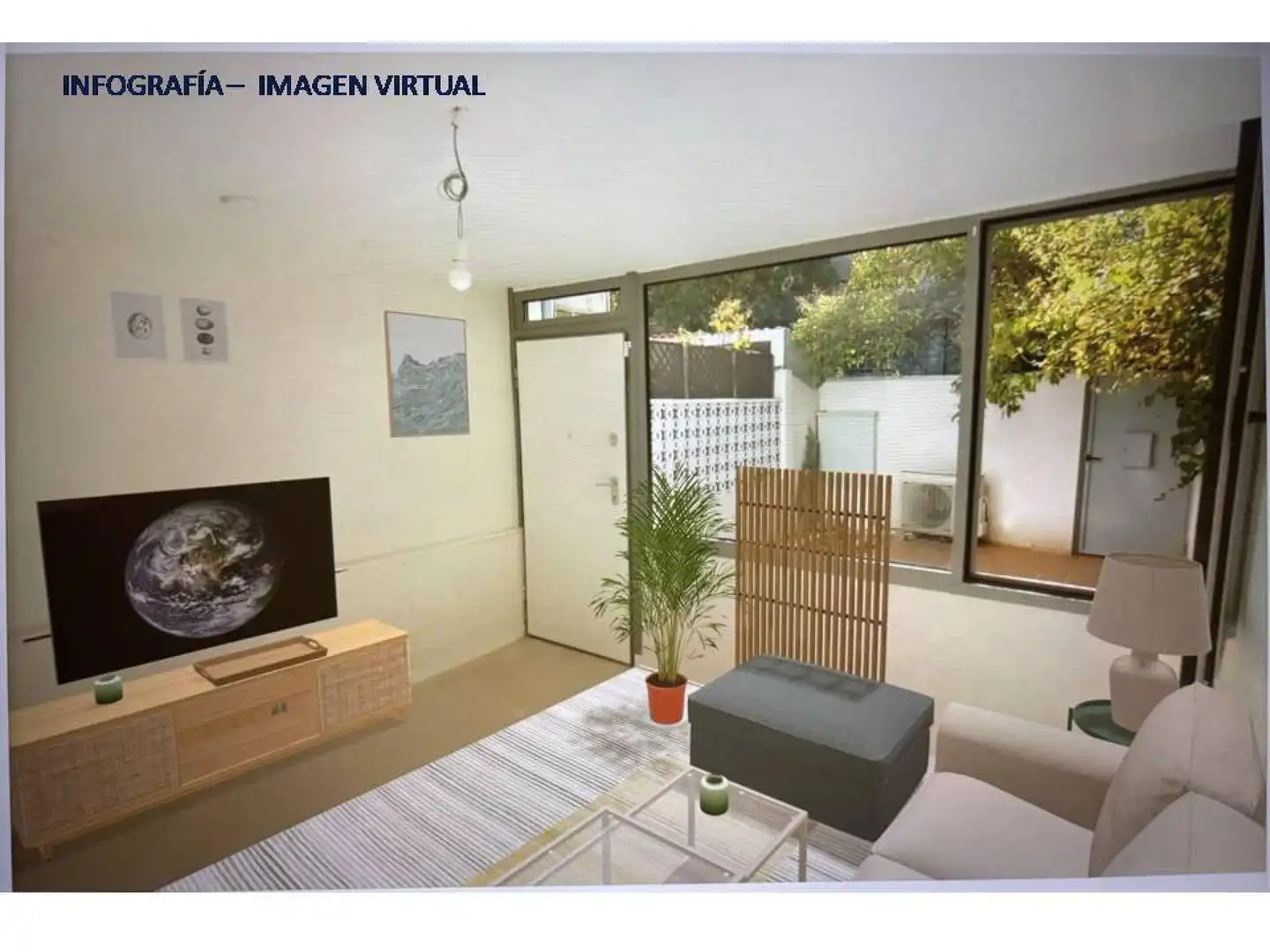 Sala de estar de Casa o chalet de alquiler en Madrid
