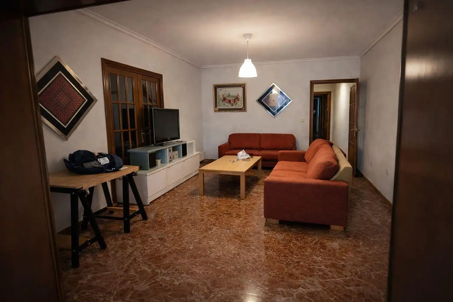 Sala de estar de Ático en venta en  Sevilla Capital con Aire acondicionado y Terraza