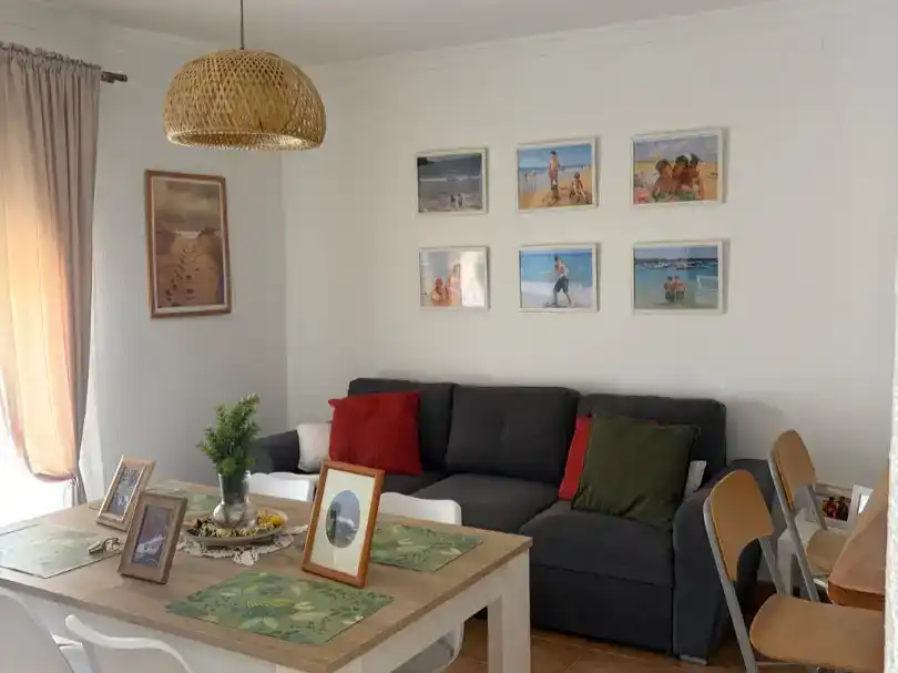 Wohnzimmer von Wohnung zur Miete in Isla Cristina mit Klimaanlage, Schwimmbad und Balkon