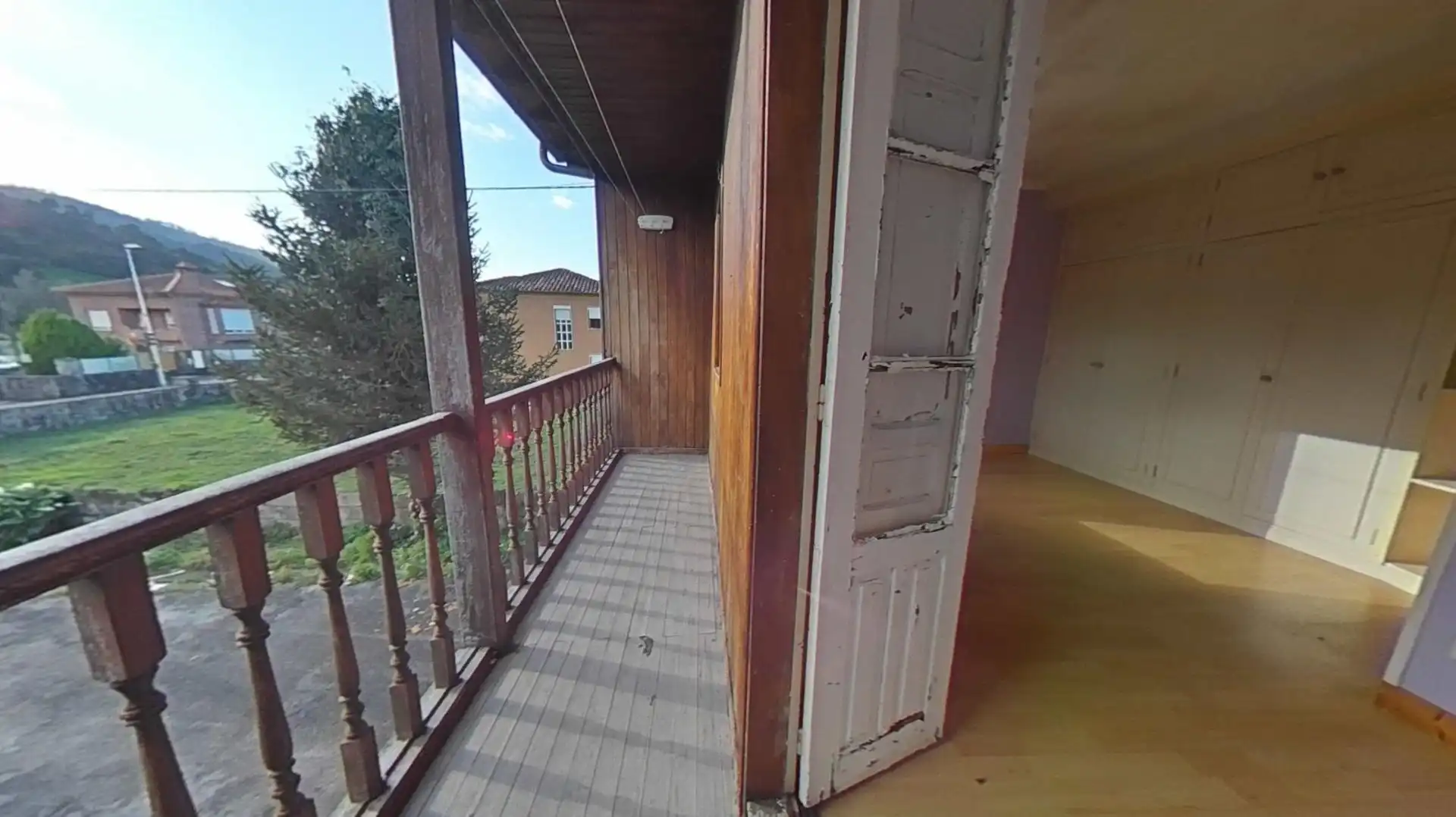Terrasse von Haus oder Chalet zum Verkauf in Santa María de Cayón mit Privatgarten und Balkon