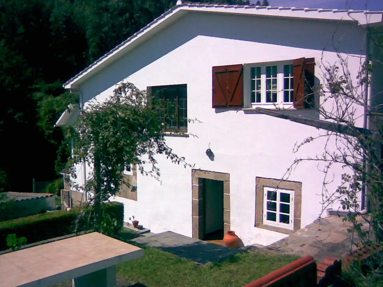 Exterior view of Houses for rent in Ferrol  with Heating, Parquet flooring and Furnished