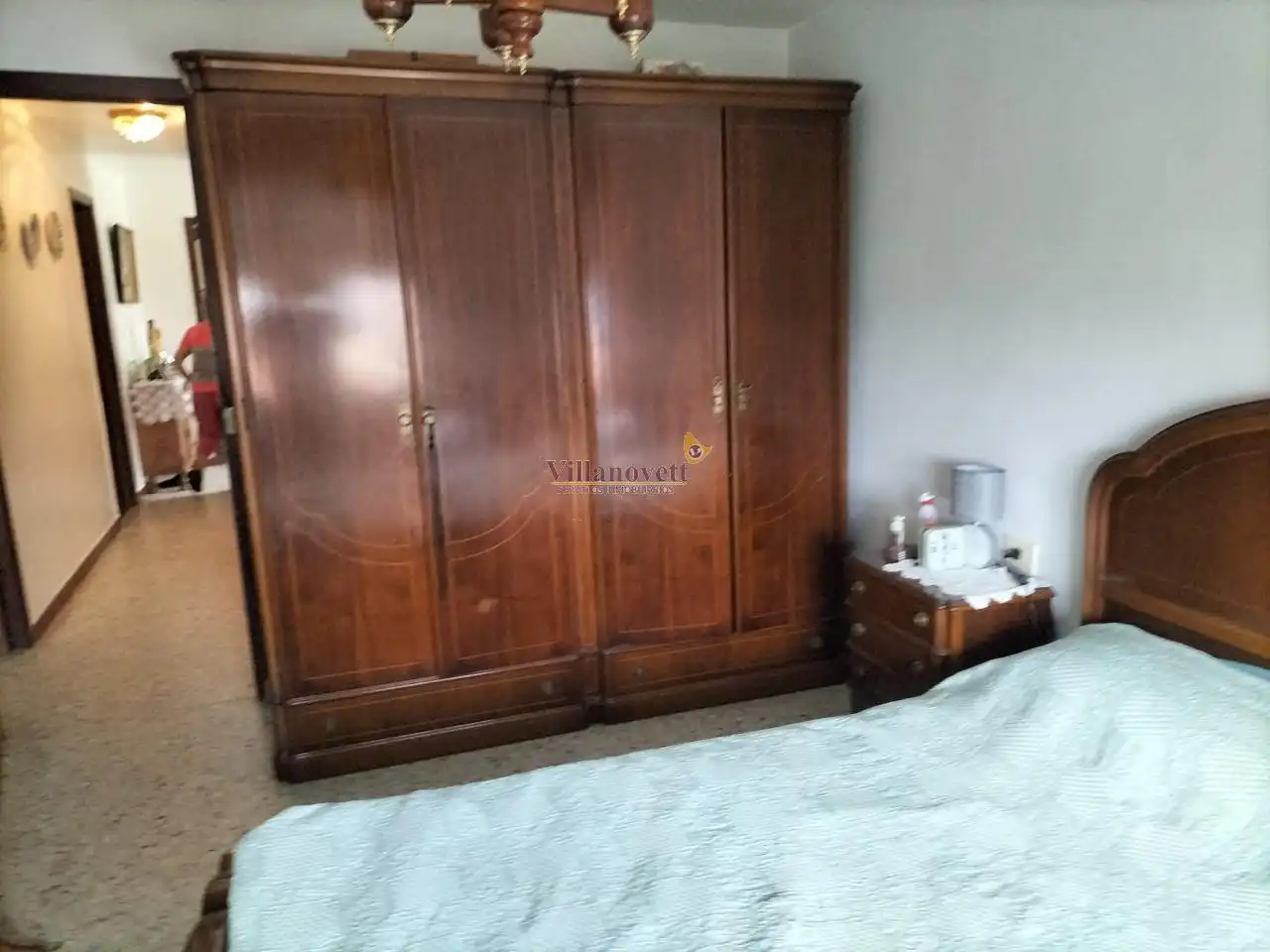 Schlafzimmer von Haus oder Chalet zum Verkauf in Ponteareas mit Heizung und Privatgarten