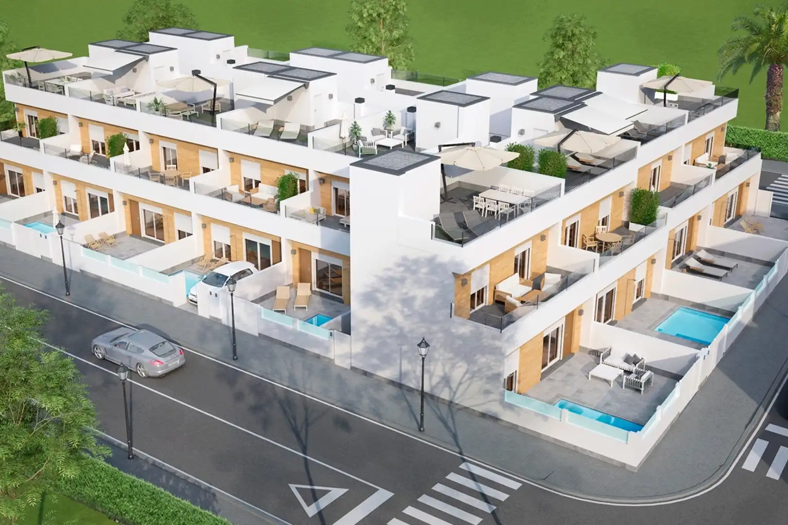 Adossat amb terrassa en venda a Sierra golf