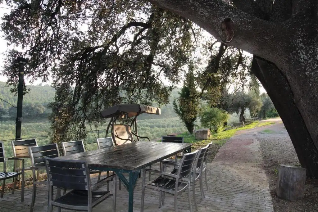 Terraza de Finca rústica en venta en Enguera con Calefacción, Jardín privado y Terraza