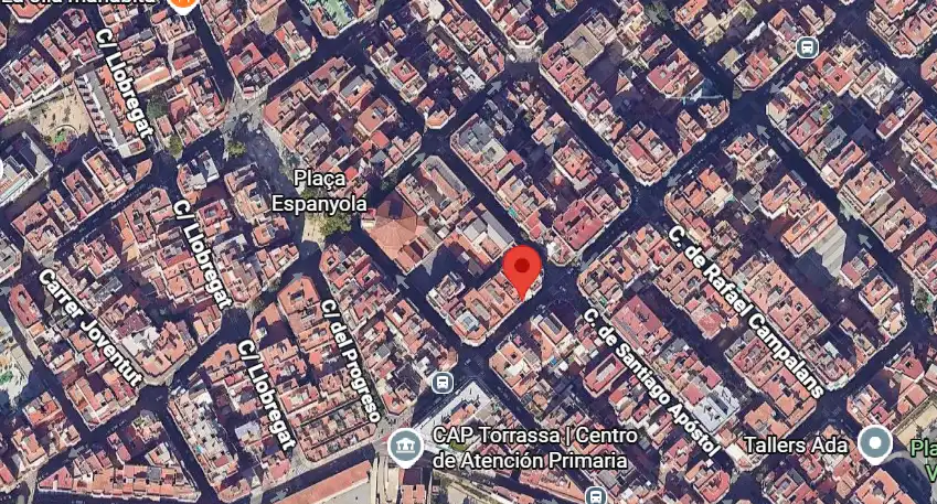 Vista exterior de Apartament en venda en L'Hospitalet de Llobregat