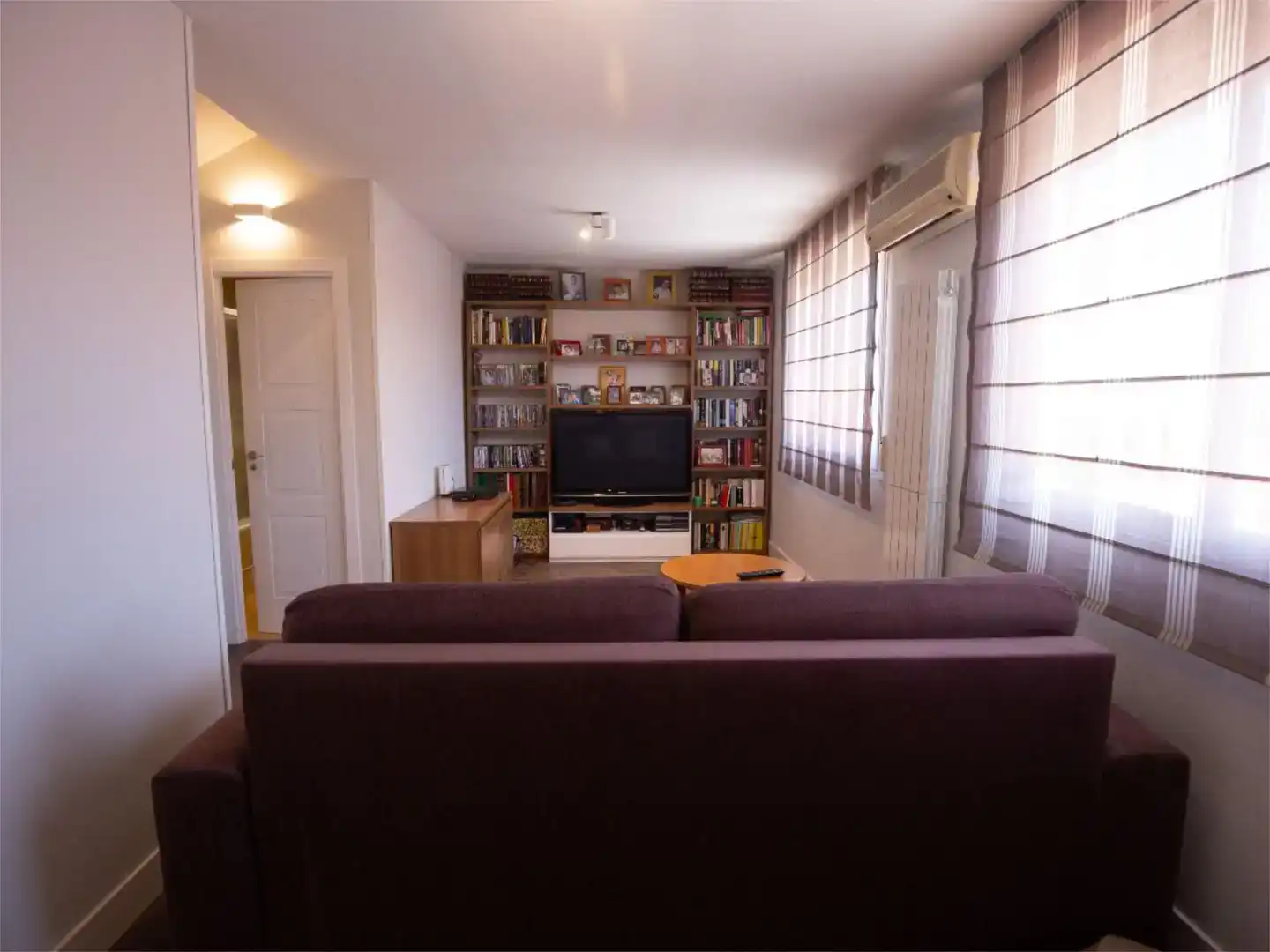 Sala de estar de Casa adosada en venta en Madrid con Aire acondicionado, Jardín privado y Trastero