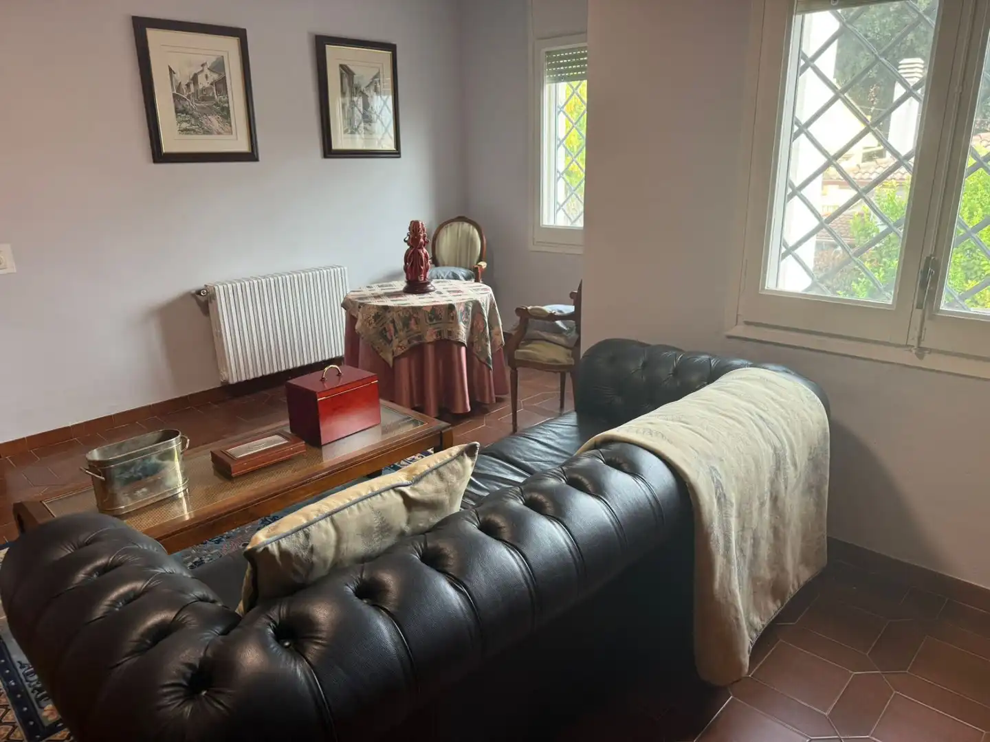 Living room of Houses for sale in Sant Celoni  with Air Conditioner, Heating and Private garden