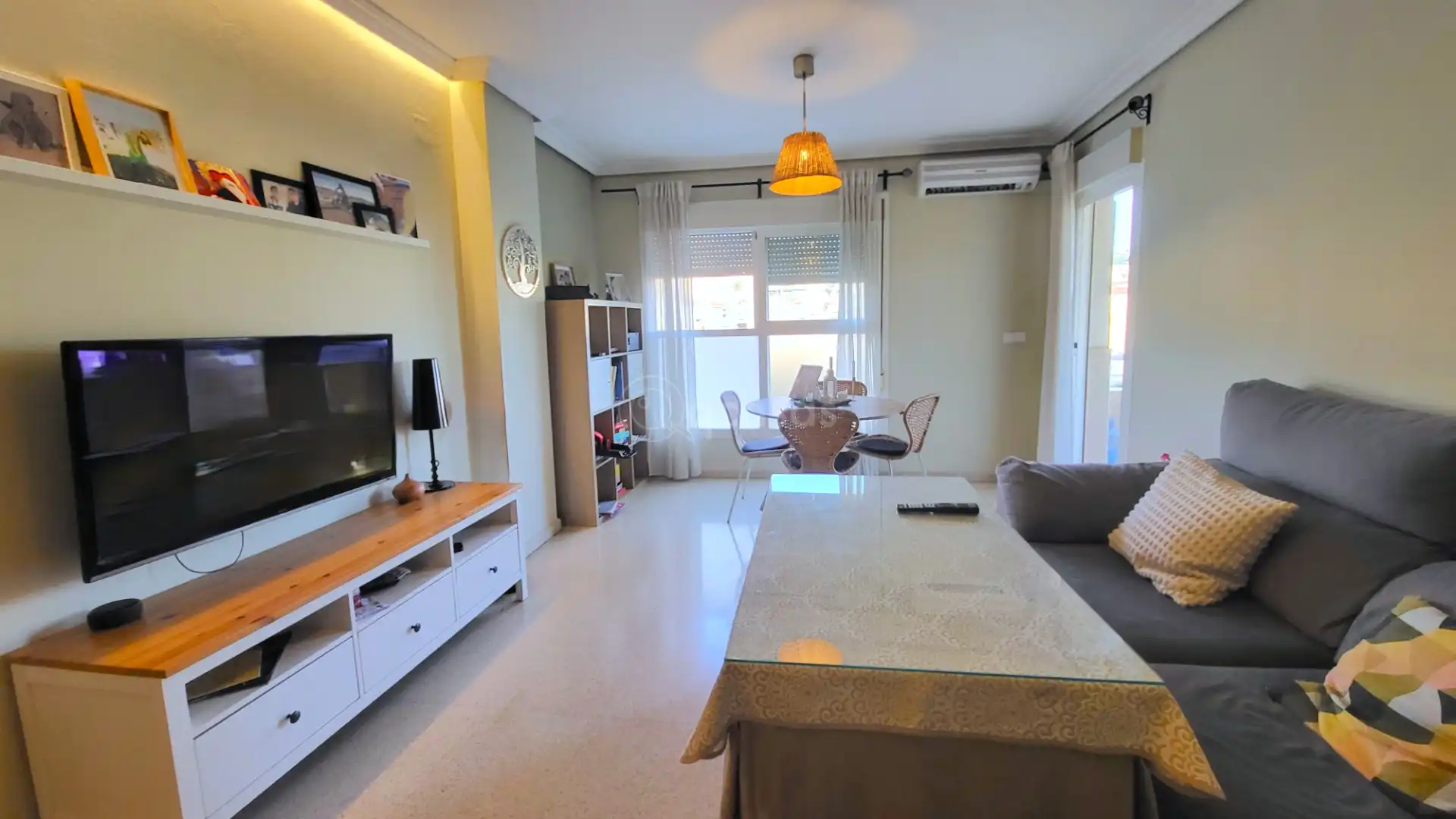 Living room of Flat for sale in Málaga  with Air Conditioner, Heating and Terrace