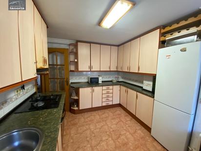 Kitchen of Flat for sale in  Albacete Capital  with Heating, Private garden and Storage room