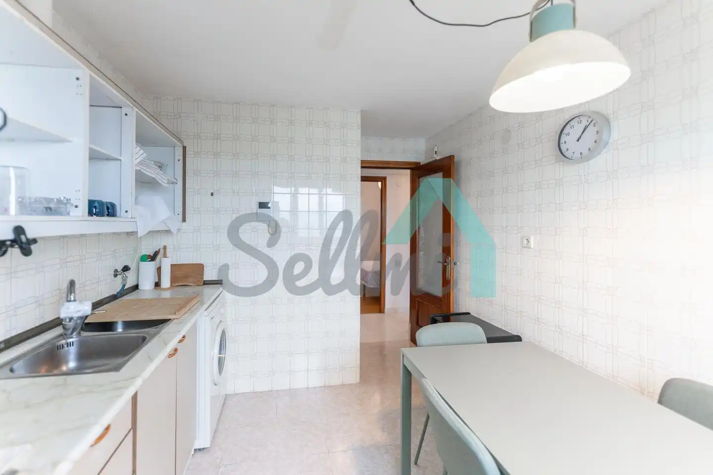 Küche von Wohnung zur Miete in Oviedo  mit Heizung, Parkett und Terrasse