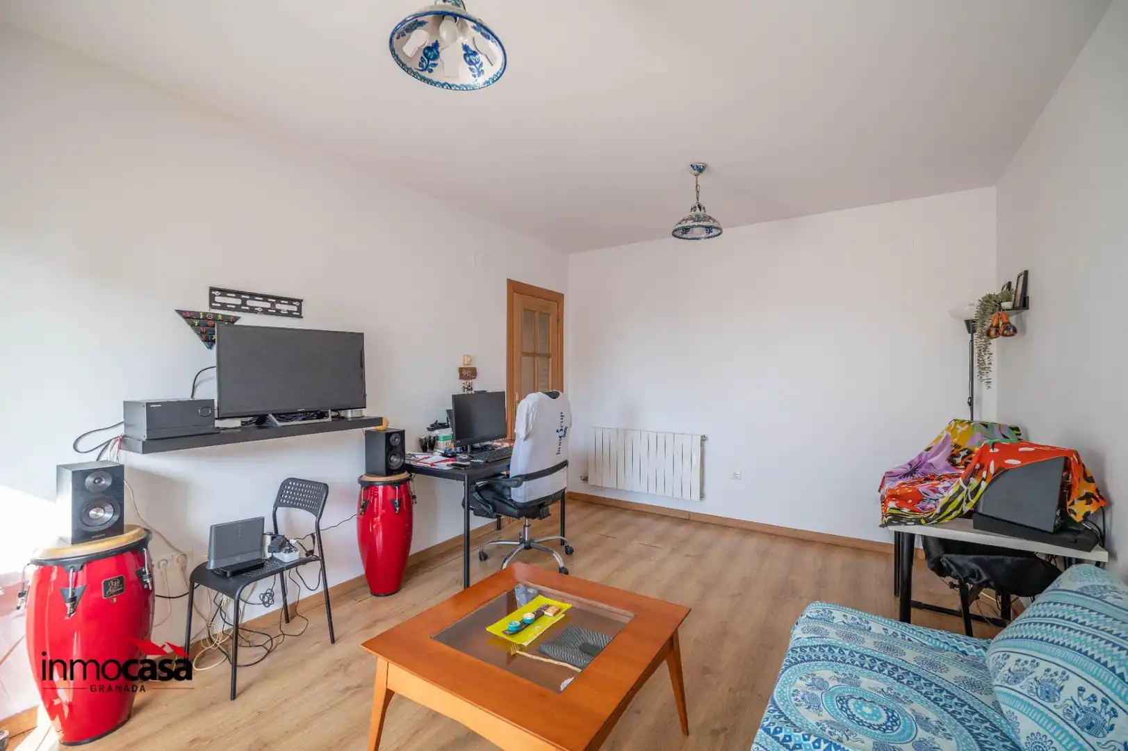 Living room of Flat for sale in La Zubia  with Air Conditioner, Terrace and Balcony